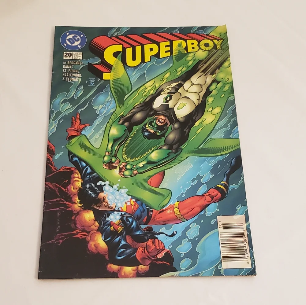 DC #20 October 95 Superboy Comic Book